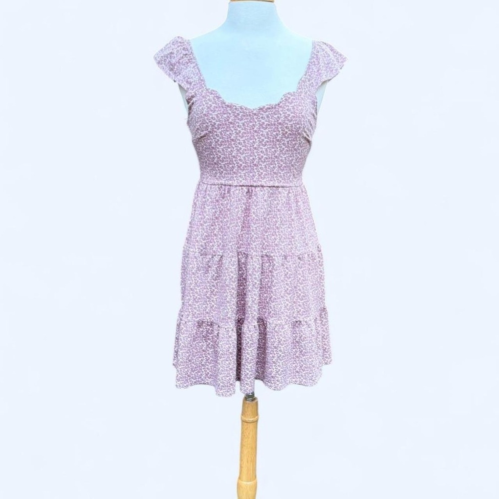 Floral Print A Line
Mini Dress
Made in the USA